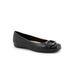 Wide Width Women's Sizzle Slip On by Trotters in Black Black (Size 9 W)