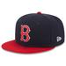 Men's New Era Navy/Red Boston Red Sox On Deck 59FIFTY Fitted Hat