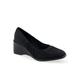 Wide Width Women's Airlie Pump by Aerosoles in Black Stretch (Size 11 W)