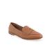 Women's Benvenuto Casual Flat by Aerosoles in Tan Leather (Size 9 1/2 M)