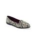 Women's Brielle Casual Flat by Aerosoles in Natural Print Snake (Size 8 1/2 M)