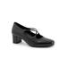 Wide Width Women's Demi Pump by Trotters in Black (Size 12 W)