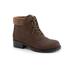 Women's Bellamy Bootie by Trotters in Dark Brown (Size 9 1/2 M)