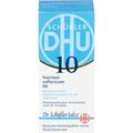 DHU - BIOCHEMIE DHU 10 Natrium sulfuricum D 6 Tabletten Zusätzliches Sortiment