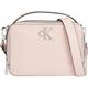 Calvin Klein Jeans Damen Umhängetasche Minimal Monogram Camera Bag Klein, Rosa (Pale Conch), Einheitsgröße