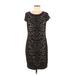 Thalia Sodi Casual Dress - Sheath: Black Dresses - Women's Size Medium