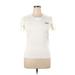 Adidas Active T-Shirt: White Activewear - Women's Size Medium