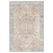 Orange/White 96.063 x 59.8425 x 0.01 in Area Rug - Bungalow Rose Rectangle Emmeloord Machine Woven Polyester Area Rug in Cream Polypropylene | Wayfair