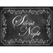 The Holiday Aisle® Silent Night Christmas Metal Sign Metal | 17.2 H x 23.2 W x 0.04 D in | Wayfair C8CA3F72346F4D208EF4980025E212C4