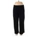 Nicole Miller New York Casual Pants - High Rise: Black Bottoms - Women's Size Large