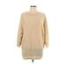 Nina Leonard Pullover Sweater: Tan Tops - Women's Size Large