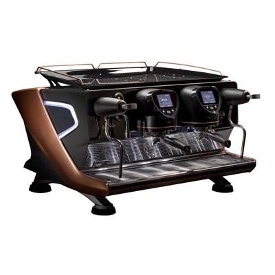 Gaggia LAREALE2GROUPS Semi Automatic Commercial Espresso Machine w/ (2) Groups, (2) Steam Valves, & (1) Hot Water Valve - 220v/1ph, Black