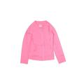 Cat & Jack Fleece Jacket: Pink Solid Jackets & Outerwear - Kids Girl's Size 6X