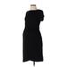 Gap - Maternity Casual Dress - Party Crew Neck Short sleeves: Black Solid Dresses - Women's Size X-Small