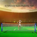 3.1/4.1/5.1/6.1M Portable Badminton Tennis Net Sports Net For Pickleball Tennis Soccer Volleyball