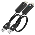 Nuovo cavo di prolunga HDMI wireless da 30 m, trasmettitore audio video e adattatore display ricevitore per fotocamera, PC, monitor TV, proiettore