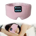 Silk Sleeping Headphones Bluetooth Eye Mask for Women Men Wireless Satin Music Blackout Masks for