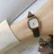Frauen einfache Vintage Uhren für Frauen Zifferblatt Armbanduhr Leder armband Armbanduhr Qualität