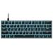 OUTEMU USB Wired 61-key Mechanical Keyboard LED Backlit Supports hot swap Blue Switch / Red Switch