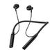 PRINxy Bluetooth Headphones Wireless Bluetooth Earbuds in-Ear Magnetic Neckband Earphone for Home Traveling Outdoor Business Trips Black