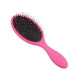 Unique Bargains 1Pc Anti-Static Paddle Hair Brush Styling Comb Barber Brush Tools Rose Red