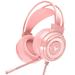 ICQOVD Stereo Gaming Headset Noise Cancelling Over Ear Headphones with Mic LED Light Bass Surround Christmas Gift