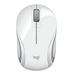 Logitech M187 Ultra Portable Wireless Mouse 2.4 GHz with USB Receiver 1000 DPI Optical Tracking 3-Buttons PC/Mac/Laptop - White