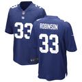 Aaron Robinson Men's Nike Royal New York Giants Custom Game Jersey