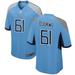 John Ojukwu Men's Nike Light Blue Tennessee Titans Alternate Custom Game Jersey