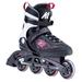 K2 Kinetic 80 Womens Inline Skates - Black/Berry / 8.0