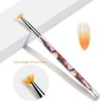 KIHOUT Deals Acrylic Transparent Ribbon Manicure Pen Set Color Painting Halo- Dye- Phototherapy Wire Nail Brush