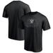 Men's Fanatics Branded Black Las Vegas Raiders Dual Threat T-Shirt