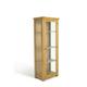 Habitat Kent 1 Door Glass Display Cabinet - Oak