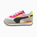 PUMA Future Rider Splash AC Babies' Trainers, White/Prism Pink, size 7