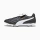 PUMA King Top MxSG Football Boots, Black/White/Gold, size 6.5