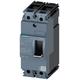 Siemens, SENTRON MCCB Molded Case Circuit Breaker 2P 100A, Breaking Capacity 25 kA, DIN Rail Mount