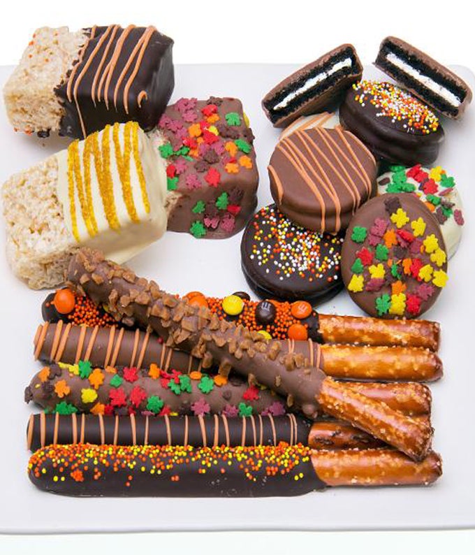 Autumn Leaves Chocolate Covered Assorted Sweets & Treats