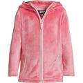 Softest Fleece Hooded Jacket, Kids, size: 14 yrs, regular, Pink, Polyester, by Lands' End