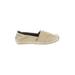 TOMS Flats: Loafers Stacked Heel Boho Chic Ivory Print Shoes - Women's Size 9 - Almond Toe