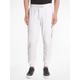 Sweathose TOMMY HILFIGER "BASIC BRANDED SWEATPANTS" Gr. L, N-Gr, weiß (white) Herren Hosen Sweathosen