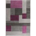 Teppich FLAIR RUGS "Cosmos" Teppiche Gr. B/L: 160 cm x 230 cm, 12 mm, 1 St., lila Esszimmerteppiche