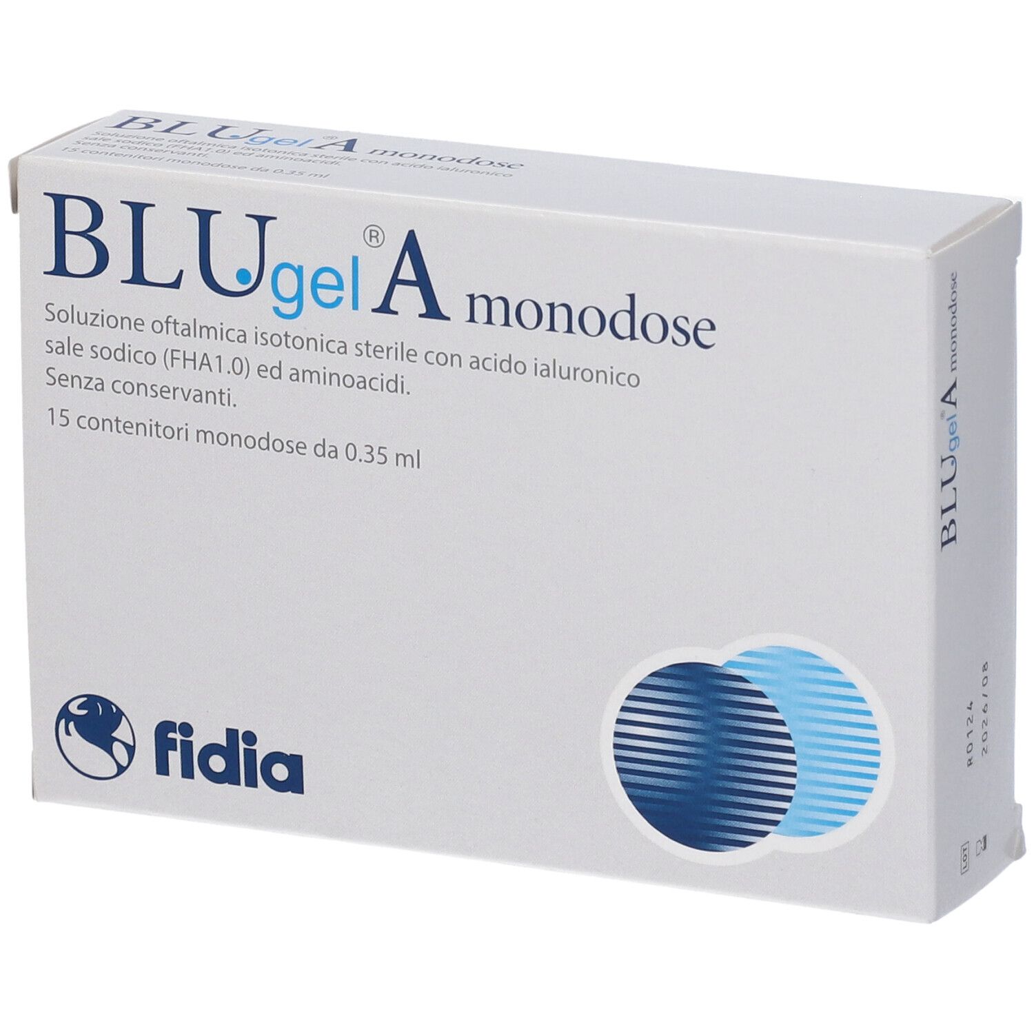 BluGel A Soluzione Oftalmica Monodose 15x0,35 ml Pipette monodose