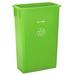 Alpine Industries 23 Gallon Plastic Recycling Bin Plastic in Green | Wayfair 477-LGRN