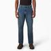 Dickies Men's Flex Regular Fit Carpenter Utility Jeans - Tined Denim Wash Size 44 32 (DU601)