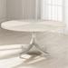 Elevat Home Round Dining Table Wood in Brown/Gray/White | 30 H x 47.24 W x 47.24 D in | Wayfair 01HXM147LHDAX655OQVX