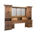 Forest Designs Pier Wall Wood in Brown | 85 H x 114 W x 18 D in | Wayfair B3400-TA