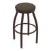 Holland Bar Stool 802 Misha Swivel Stool Upholstered/Metal in Brown | Bar Stool (30" Seat Height) | Wayfair 80230BZ006