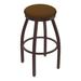 Holland Bar Stool 802 Misha Swivel Stool Upholstered/Metal in Brown | Bar Stool (30" Seat Height) | Wayfair 80230BZ001