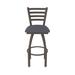 Holland Bar Stool Jackie Swivel Stool Upholstered/Metal in Brown | Bar Stool (30" Seat Height) | Wayfair 41030BZ004