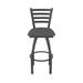 Holland Bar Stool Jackie Swivel Stool Upholstered/Metal in Gray | Extra Tall (36" Seat Height) | Wayfair 41036PW004